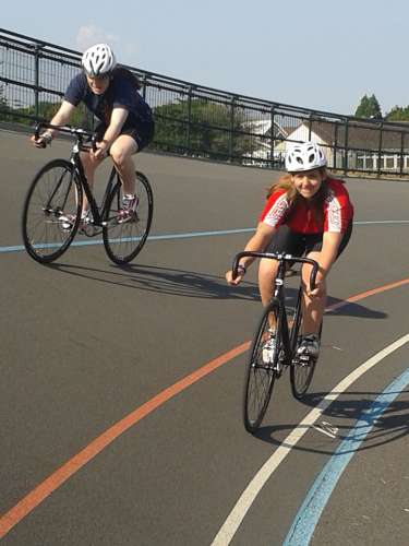 Girls on track