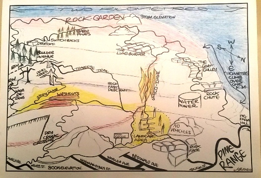 2000 map Pine Range